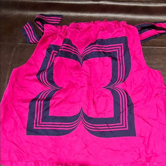 Marc by Marc Jacobs Pink and Navy Top. - Picture 5 of 6